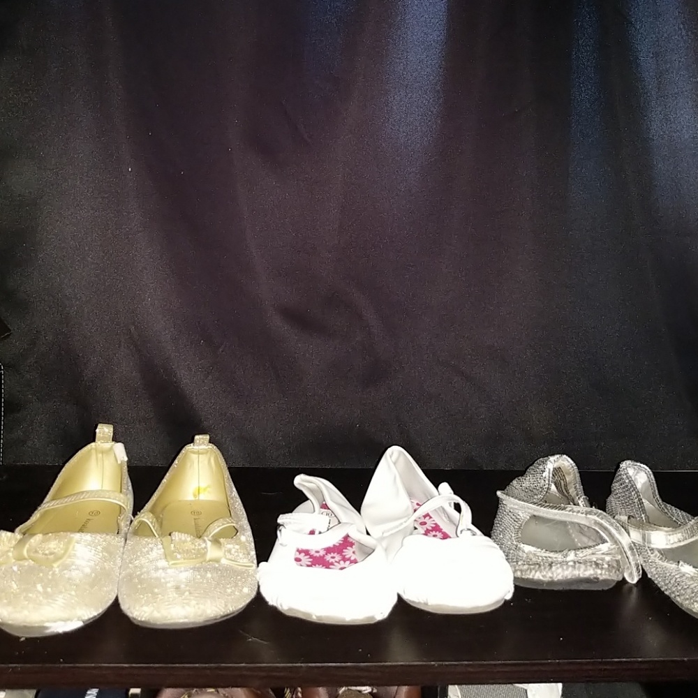 Girls lot dress shoes